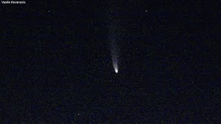 Ο κομήτης Neowise (C/2020 F3 comet) όπως φάνηκε απο την Αλεξανδρούπολη στις 11/7/2020  [4K]