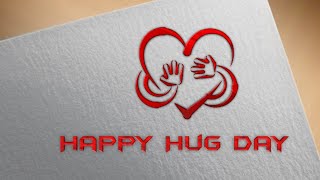 Happy Hug Day Logo Design Professional Logo Design Pixellab Tutorial Sudhir Editing