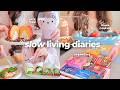 cozy days cooking at home 🧸🌿 organizing kitchen, home cooking & slow living