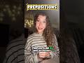 Prepositions in English Part 1 #english #preposition #learnenglish #vocabs #englishvocabmastery #esl