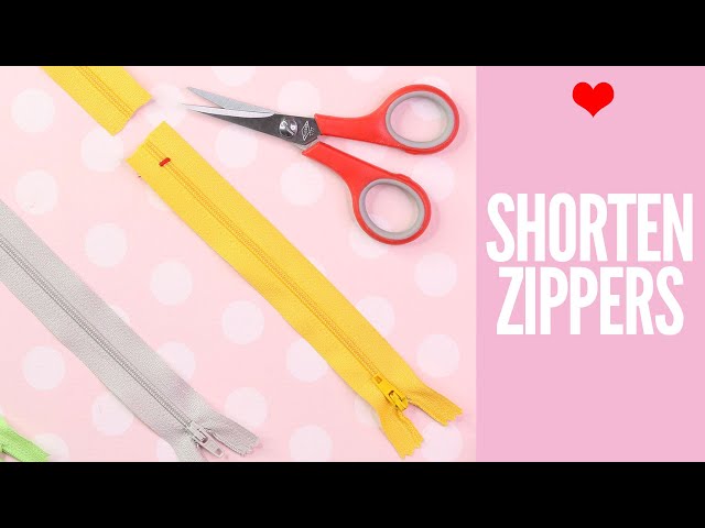 How to Shorten a Zipper - Clear Guide with Pictures & Video
