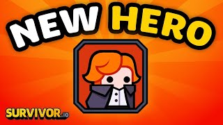 NEW HERO KING IN SURVIVOR.IO! FIRST LOOK!