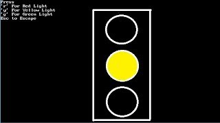 Celebrity Traffic Light Program in c++(Computer Graphics) Profile