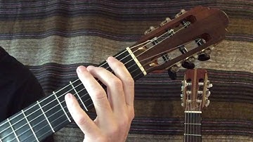 Classical Guitar Lessons / Natural minor scales in the first position No.2-E minor