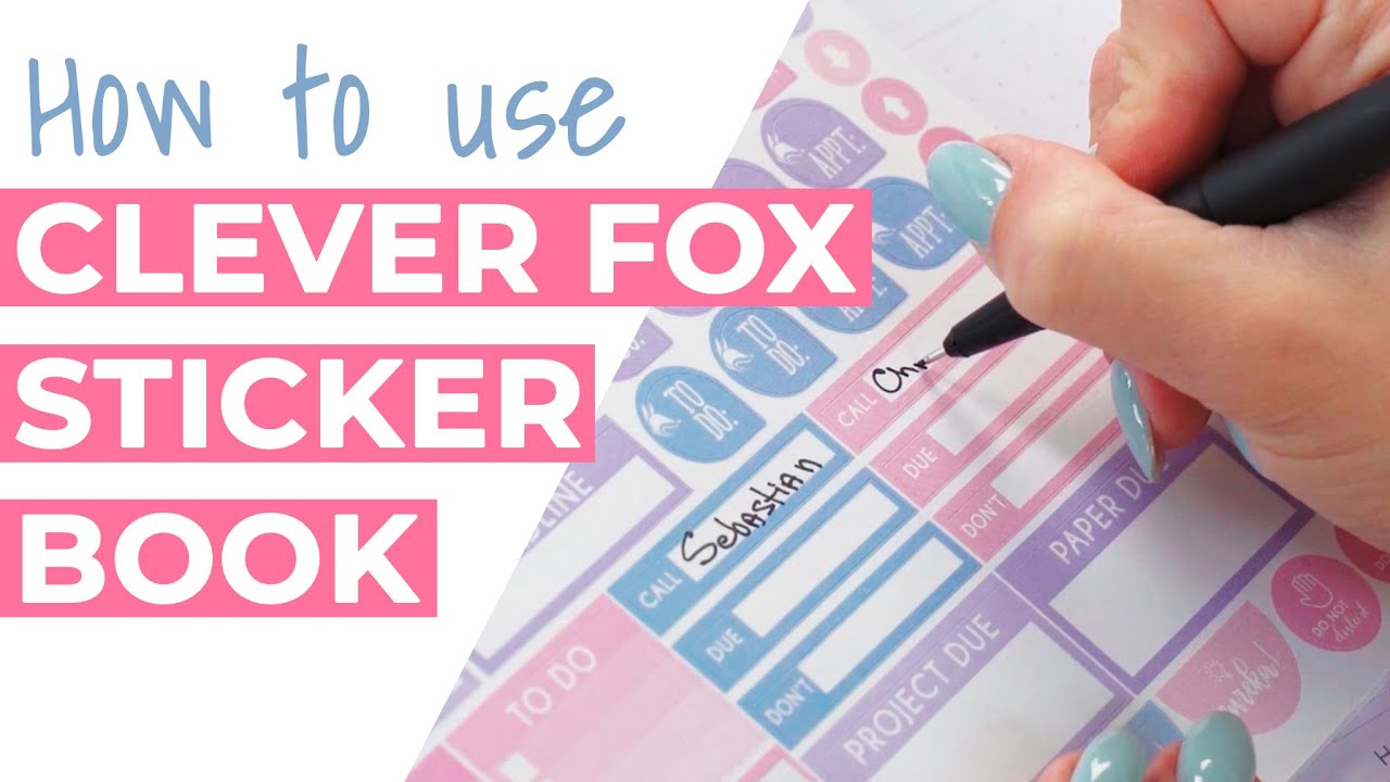 Clever Fox Planner Stickers (Value Pack) – Clever Fox®
