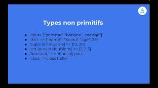 Python: tout savoir sur  les variables non primitives.