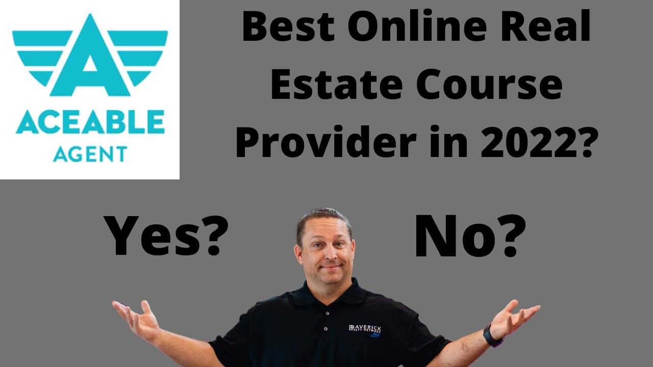 Aceable Agent in 2022, a 100 online Texas Real Estate licensing Review