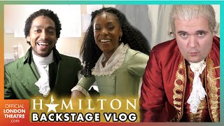 Celebrity Hamilton Backstage VLOG: Meet the cast and crew and get ready with King George Profile
