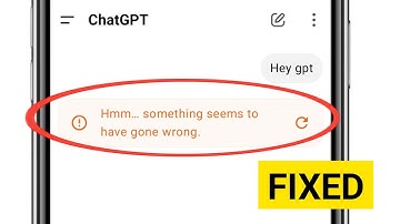 Fix ChatGPT Something Seems To Have gone wrong Problem 2025