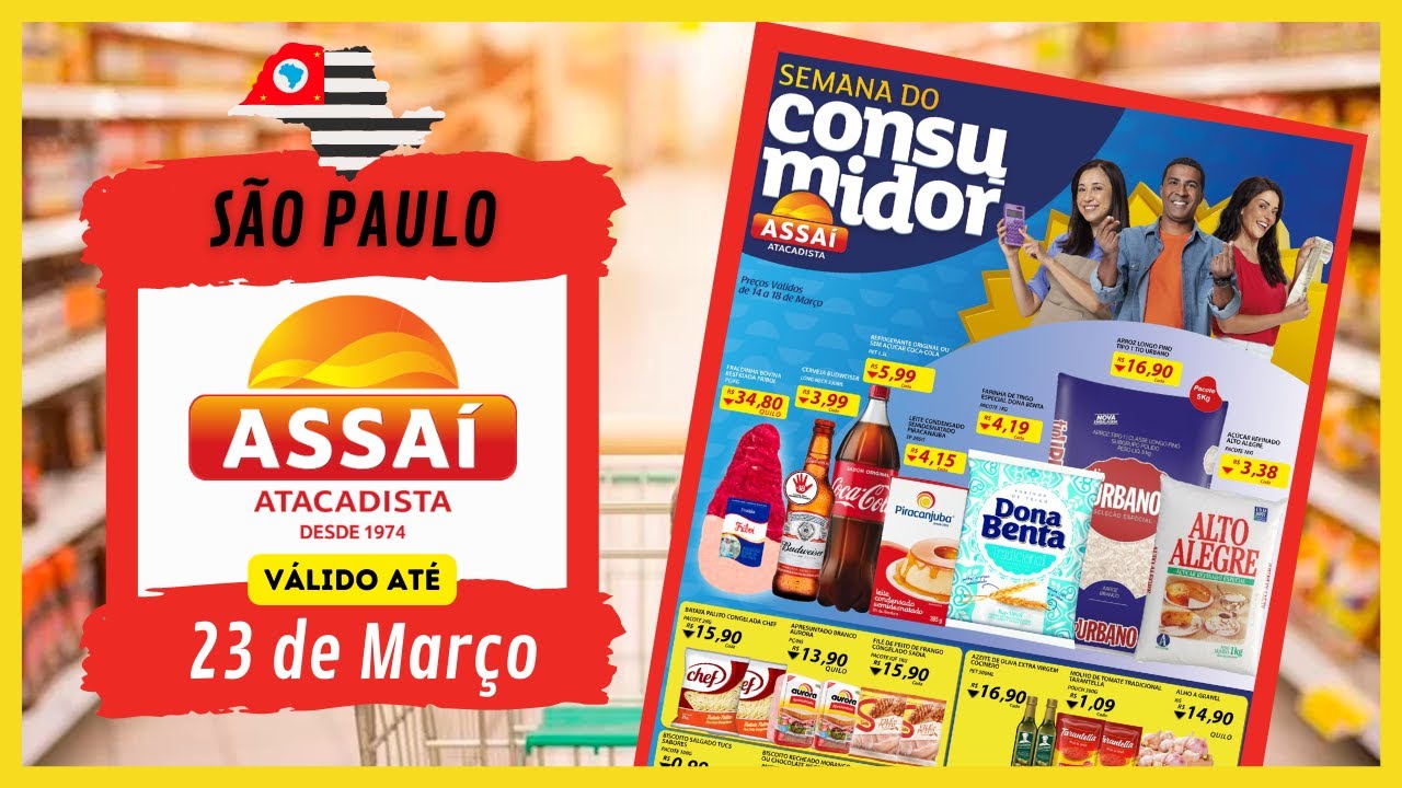 ASSAÍ SÃO PAULO É Dia de Feira (até 23/03/2022) SÃO PAULO YouTube ASSAÍ SÃO PAULO É Dia de Feira (até 23/03/2022) SÃO PAULO YouTube