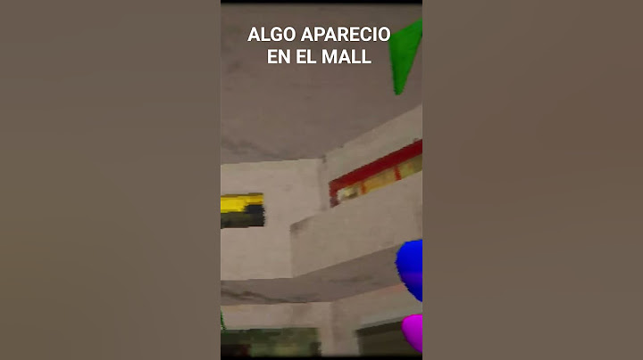 ALGO APARECIO EN EL MALL #horrorgaming