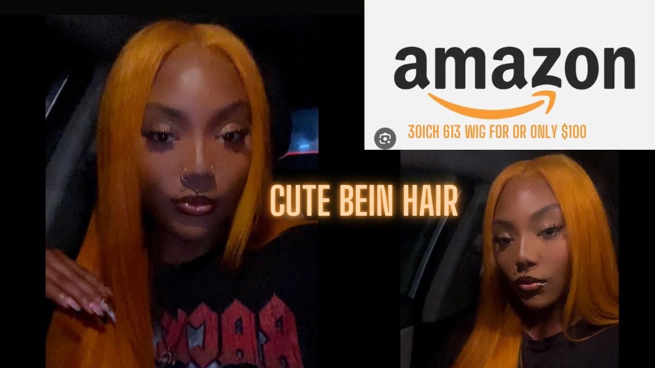 WATCH ME TRANSFORM THIS 613 30inch AMAZON WIG | CUTE BEIN HAIR | GINGER WIG 🧡