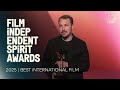 FLOW wins BEST INTERNATIONAL FILM at the 2025 Film Independent Spirit Awards