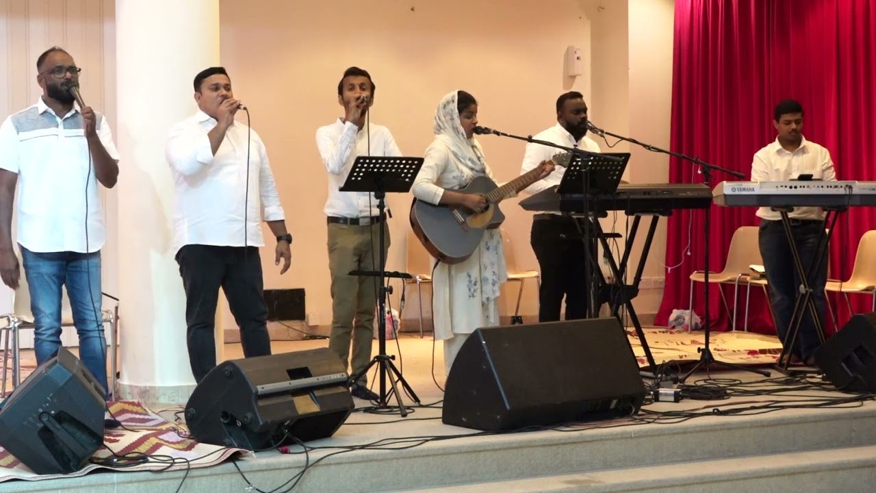 Swargeeya Pithaave Nin Thiru * Malayalam Christian Worship Song Lyrics *  IPC Worship Centre Sharjah
