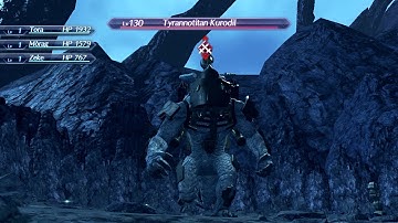 Xenoblade Chronicles 2 - L1 Party vs. L130 Tyrannotitan Kurodil