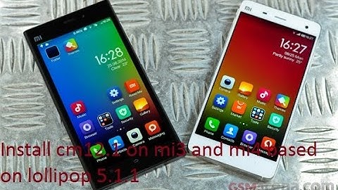 install cm 12.1 on mi3/mi4 (lollipop 5.1.1)