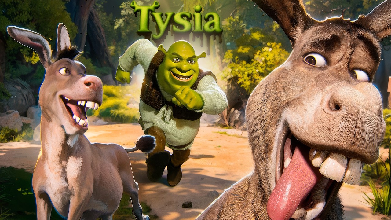 Zagraliśmy HIDE AND SEEK w SHREKU!