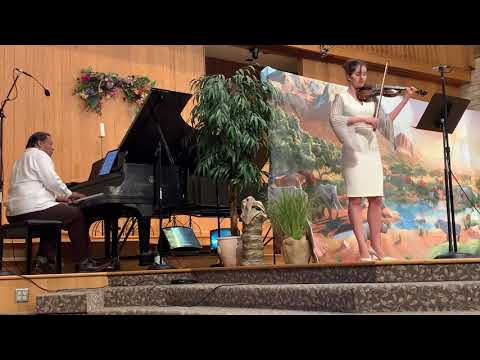 Adoration Borowski: Victoria Balan- violin; Victor Moreno- piano