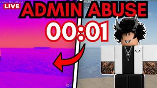 🔴Live Roblox | Fisch Admin Abuse Live