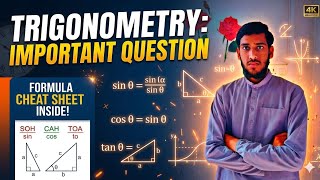Trigonometry important Question 🤔 |competition exams #bihardeledexam #boardexam 