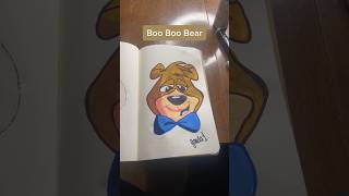 Drawing Boo Boo Bear From Yogi Bear #drawing #coloring #tiktok #shorts