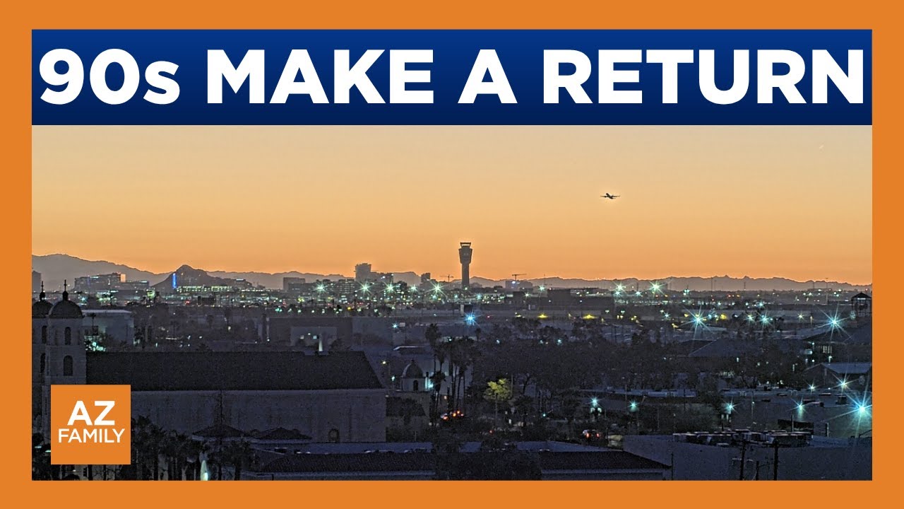 90s return to Phoenix-area forecast - YouTube
