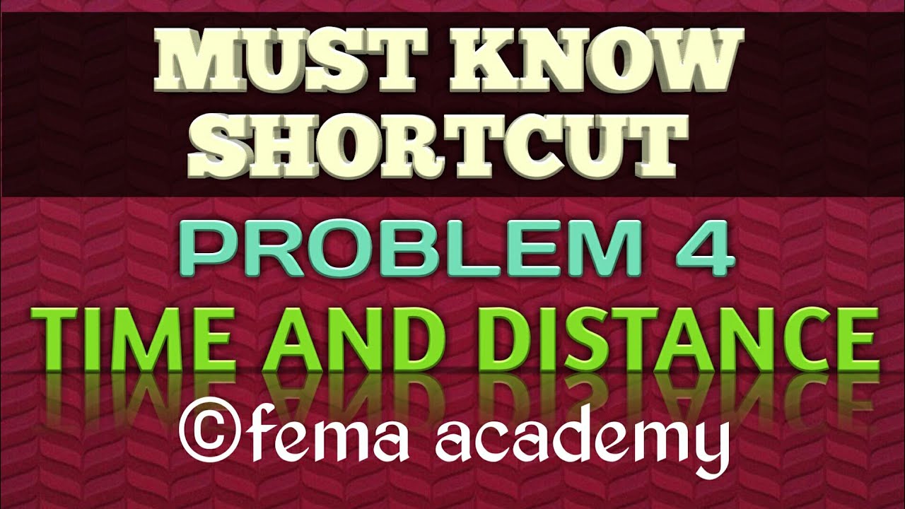 time-and-distance-aptitude-problem-aptitude-shortcuts-and-tricks-must-know-shortcut