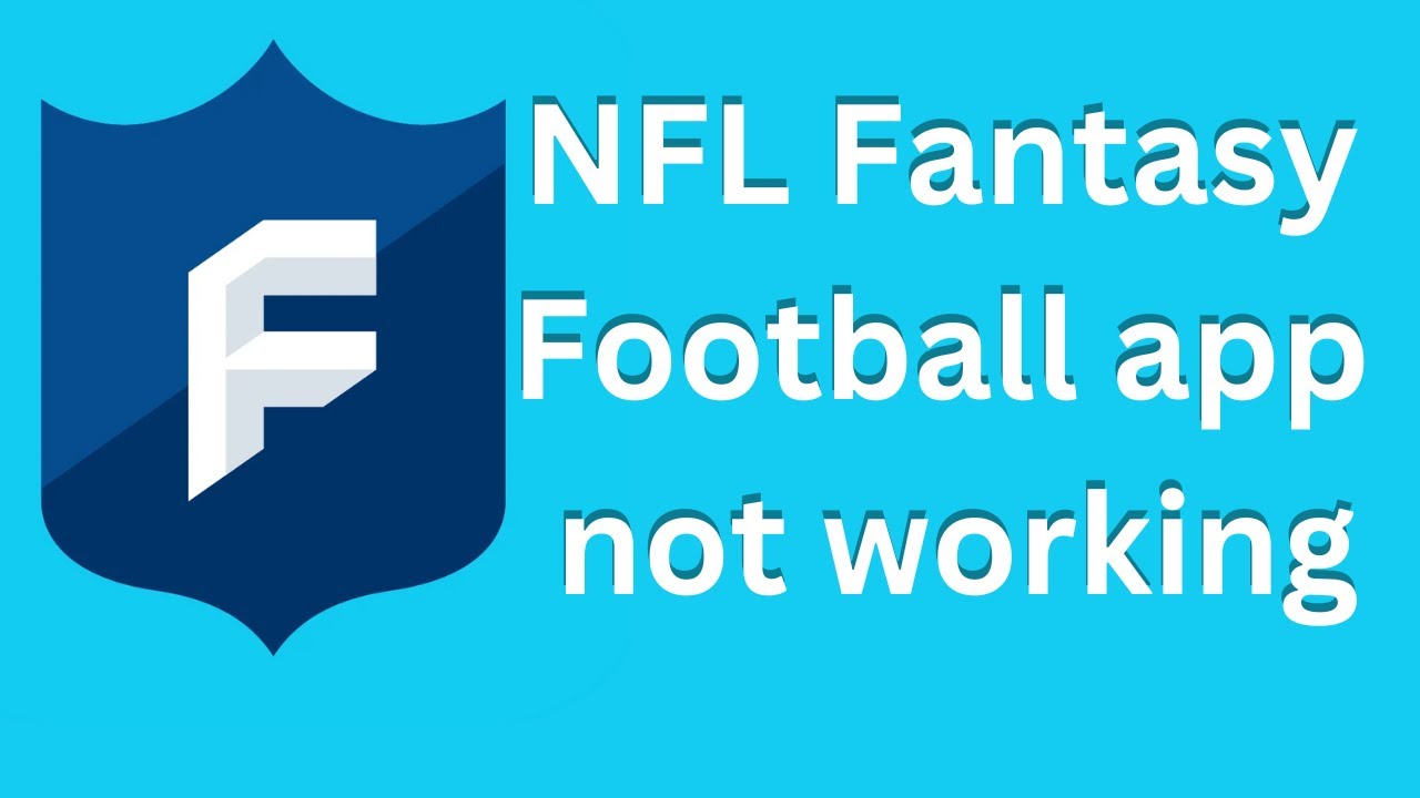 How to fix NFL Fantasy Football app not working - YouTube