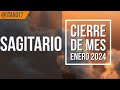 SAGITARIO HORÓSCOPO SEMANAL CIERRE DE MES ENERO 2024