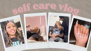 Self Care Vlog | Lip Filler, Brazilian Wax, Nails + Pedi, & Eyebrows. Full Self Care Day🤎