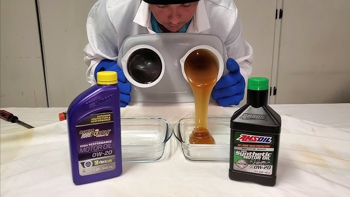 Mobil 1 5W-30 vs AMSOIL Signature Series 5W-30 Cold Flow Test