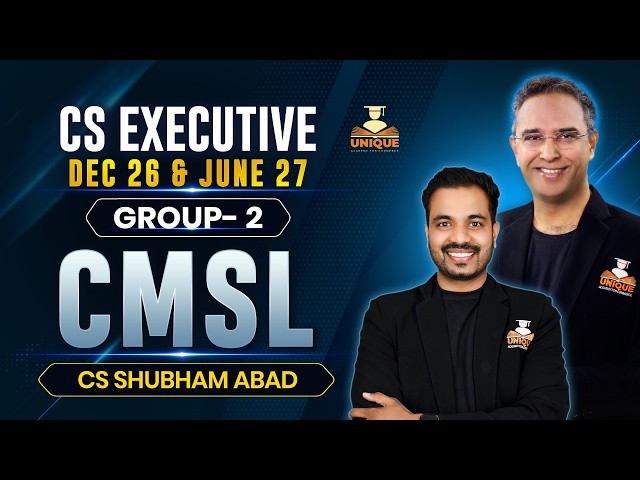 CMSL demo lecture by CS Shubham Abad