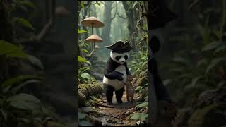 When a tiny pirate panda finds a weasel trapped by a hunter, he doesn’t just set her free—hel