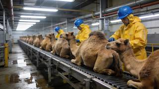CAMEL to LUXURY JACKET: Inside the World's Largest Leather Factory (Full Process)