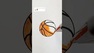 Coloring in a basketball