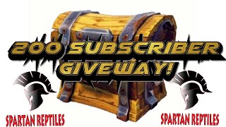 Official 200 Subscriber Giveaway