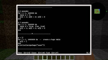 [Уроки] Minecraft OpenComputers Эффективное программирование