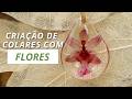 Viver de artesanato em resina: produção real do ateliê de colares com plantas