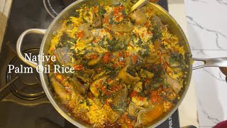 Native Palm Oil Rice