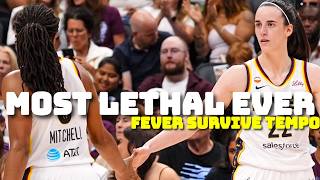 Caitlin Clark and Kelsey Mitchell Are The Most Lethal Backcourt Of ALL TIME, Fever Defeat Tempo