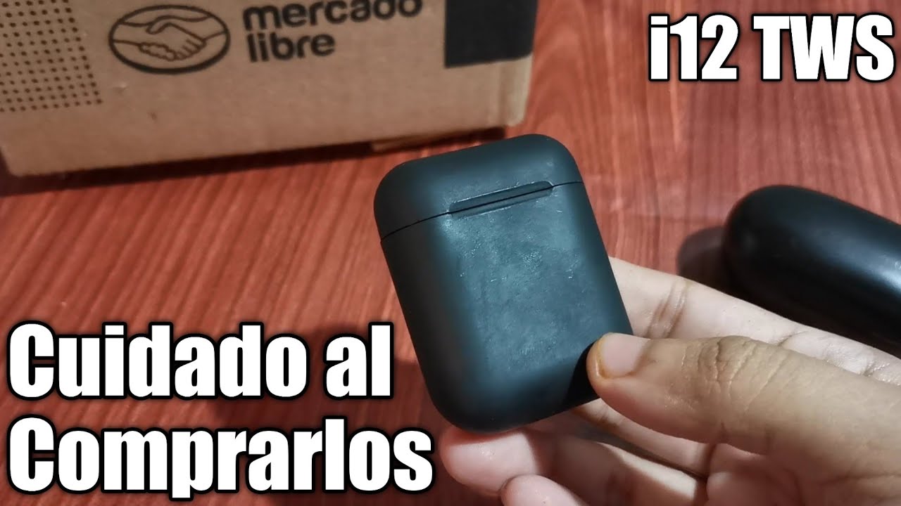 CUIDADO al comprar los audífonos i12 TWS en MERCADO LIBRE | ¿Dónde comprar  los i12 TWS? - YouTube
