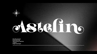 Astelin A Bold Display Serif Font For Elegant Designs