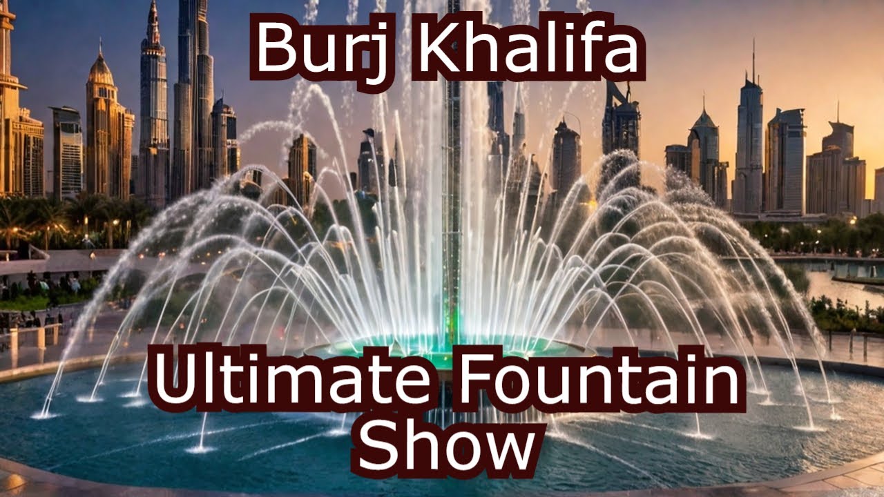 The Ultimate Burj Khalifa Fountain Experience In 3 Minutes Burj the-ultimate-burj-khalifa-fountain-experience-in-3-minutes-burj