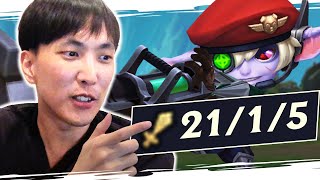 I Dropped an INSANE 21 Kill Tristana Game