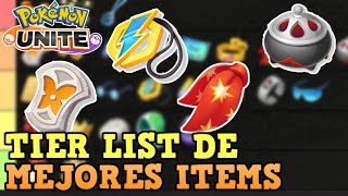 Del PEOR al MEJOR! TIERLIST de OBJETOS en Pokémon Unite