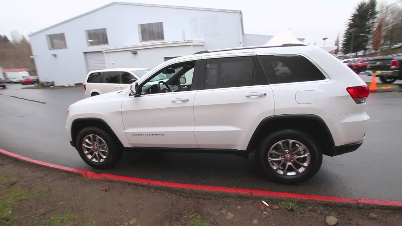 2015 Jeep Grand Cherokee Limited | White | FC212848 | Redmond | Seattle