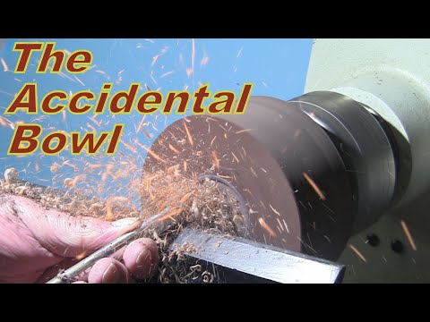 Walnut Spittoon Bowl! - Wood Turning
