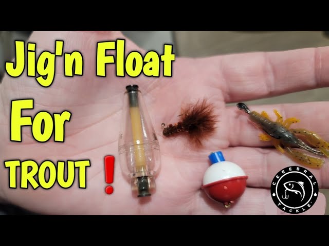 How To Jig 'N Float For TROUT! Ultralight Fishing! 