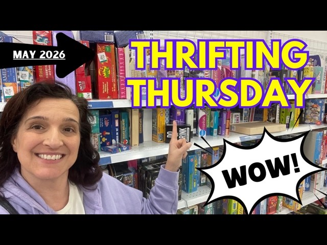 Thrifting Thursday - New City, Amazing Puzzle Finds - YouTube
