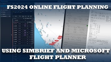 FS2024 - Online Flight planning tools - How to use Simbrief and Microsoft flight planner with FS2024